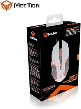 Meetion Backlight Gaming Mouse White M915W 3