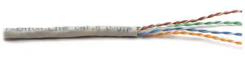 Premium-Line Category 6 U/UTP Installation cable, 305 m Box, PVC, Grey 2
