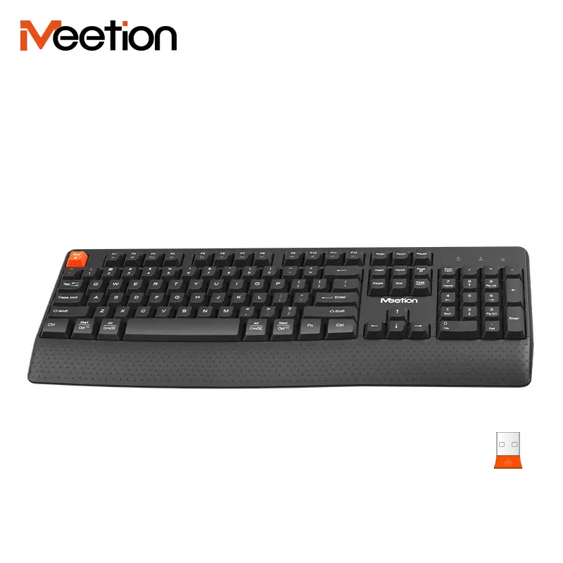 Meetion Wireless Ergonomic Keyboard Mouse Combo C4130B 2