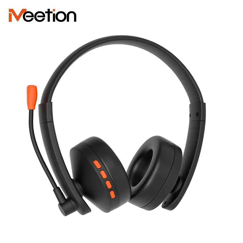 Meetion Bluetooth Headphone With Mic Black BTH003B