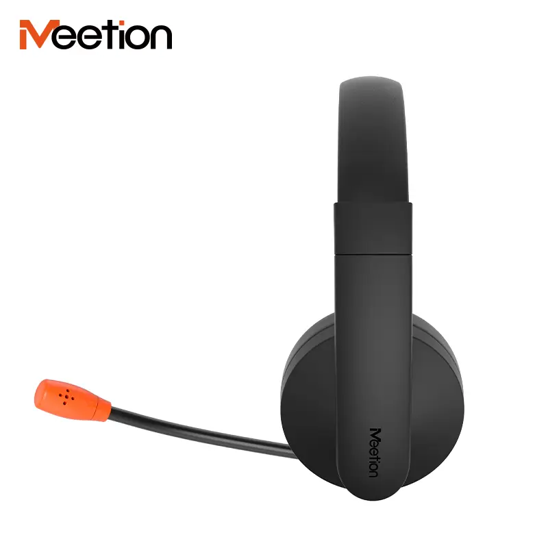 Meetion Bluetooth Headphone With Mic Black BTH003B 1