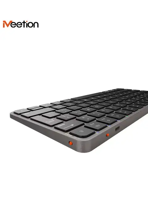 Meetion Wireless Ultra-thin Apple Keyboard and Mouse Combo Black C210B 1
