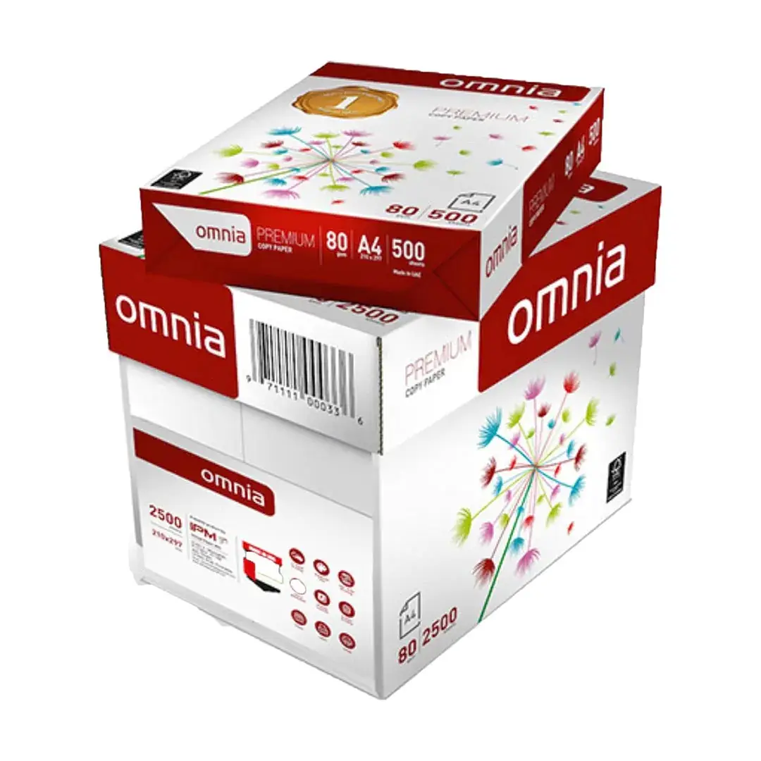 Omnia Photo copy paper A4 (5reems/box)
