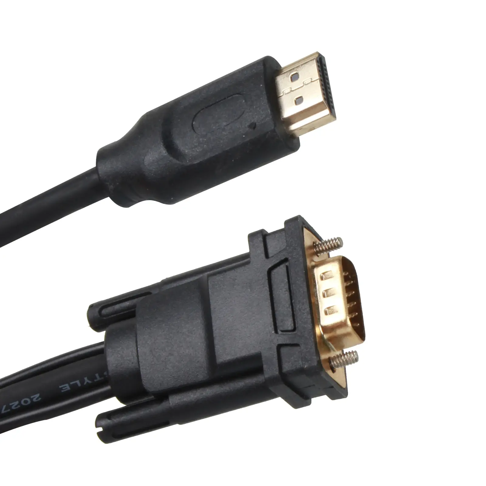 VCOM CG493-1.8 VGA Male + USB + Audio to HDMI Male Cable 1.8M