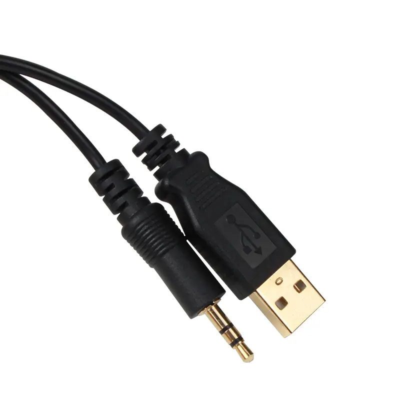 VCOM CG598A-1.8 HDMI Male to VGA Male Cable 1.8M with Audio & USB Power 2
