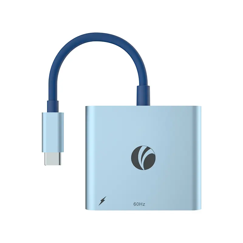 VCOM CUE15 3-in-1 USB-C Hub with 4K HDMI, USB 3.0 & 100W PD Charging 1