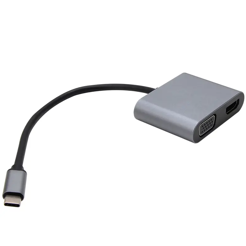 VCOM CU4512 5-in-1 USB-C Multiport Adapter with HDMI, VGA, USB 3.0, USB 2.0 & PD 100W