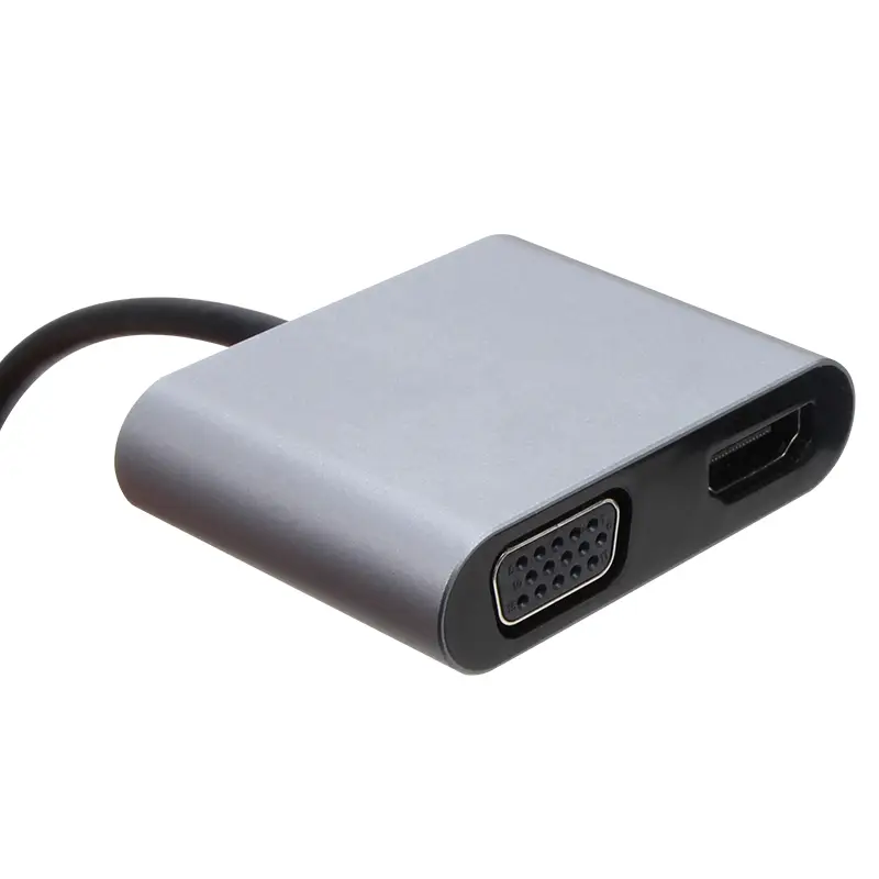 VCOM CU4512 5-in-1 USB-C Multiport Adapter with HDMI, VGA, USB 3.0, USB 2.0 & PD 100W 1