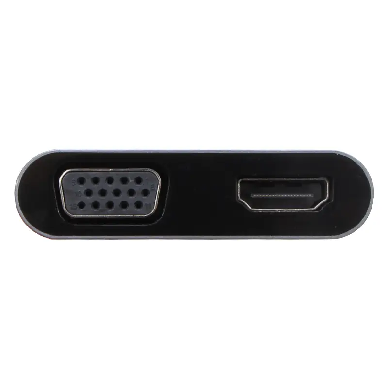 VCOM CU4512 5-in-1 USB-C Multiport Adapter with HDMI, VGA, USB 3.0, USB 2.0 & PD 100W 3