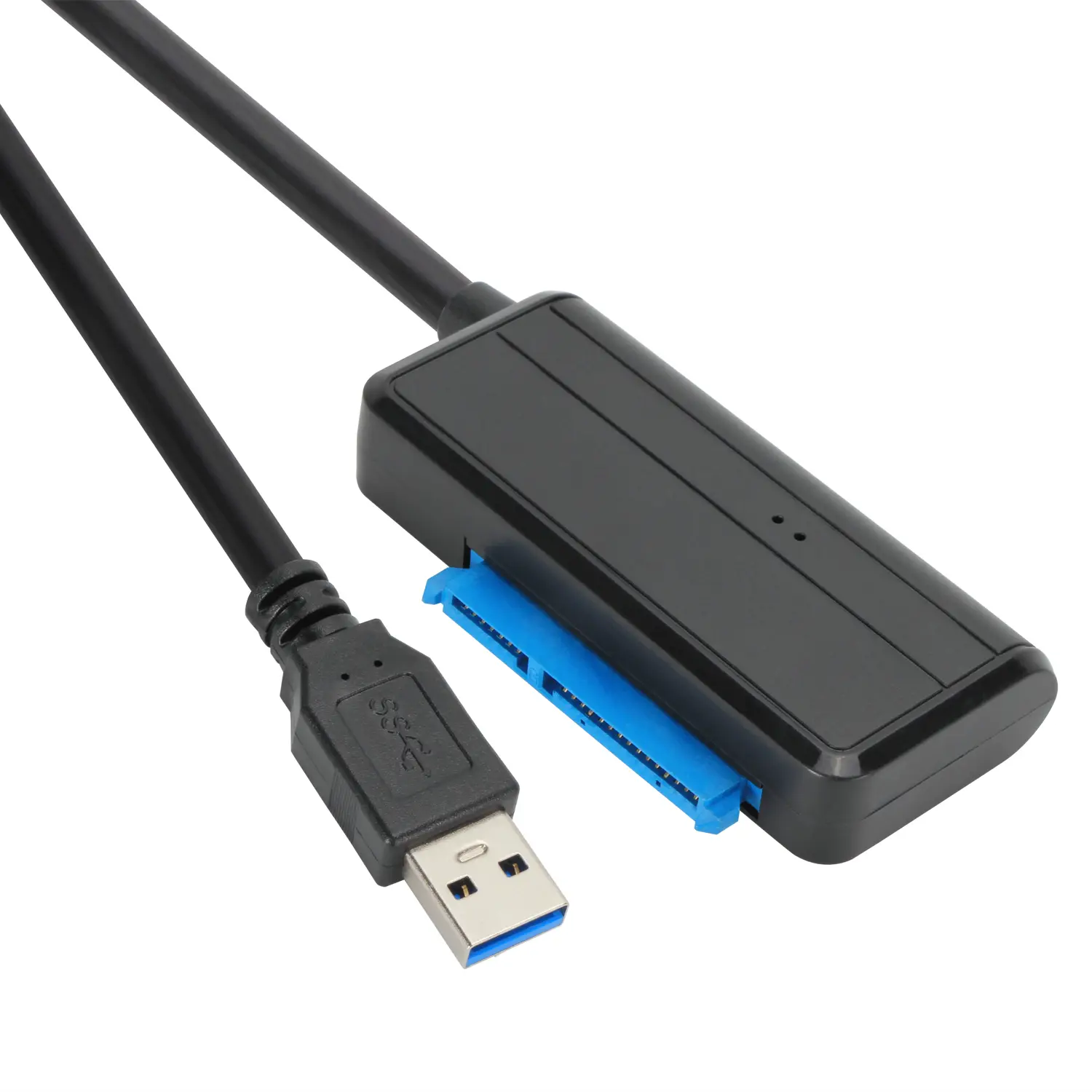 VCOM CU817 USB 3.0 to SATA III Adapter Cable for 2.5" & 3.5" HDD/SSD (Right-Angle SATA)