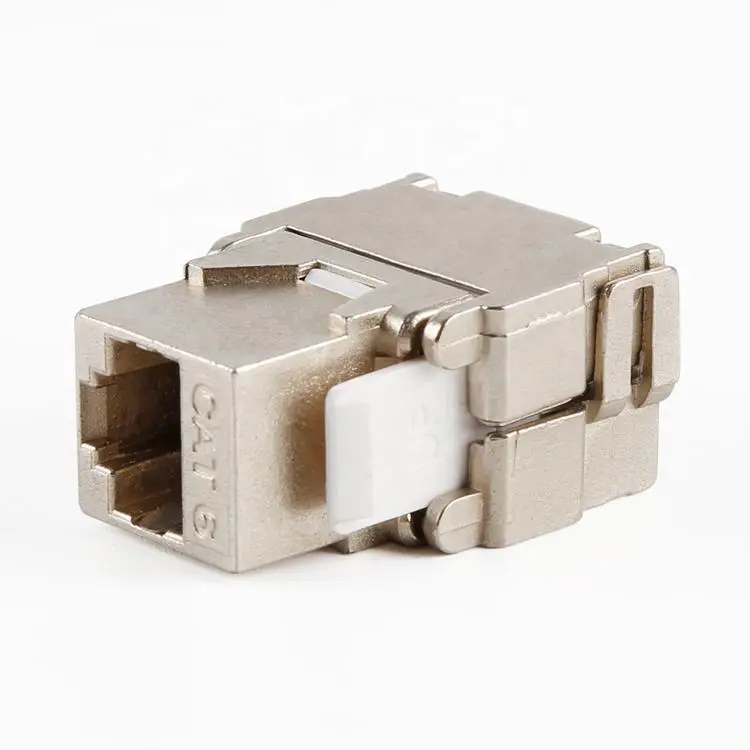 VCOM D1613 Cat6 FTP RJ45 Keystone Jack Toolless Type 25×45 2
