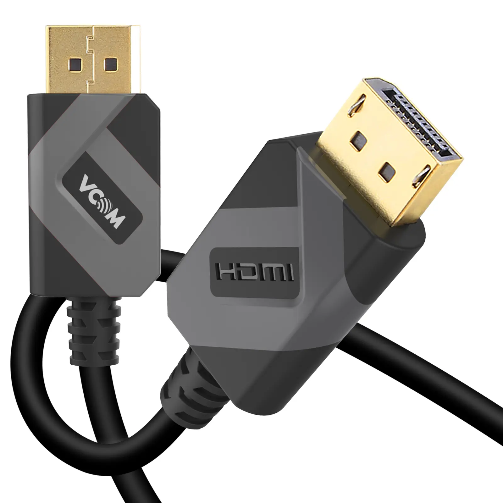 VCOM CG622-2.0 DisplayPort 1.4 Cable 2M 8K Ultra HD HBR3 High Speed DP Cable Gold Plated 2