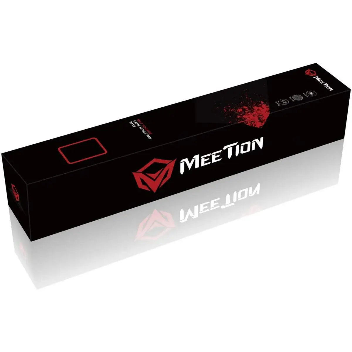 Meetion P110 Gaming Mouse Pad Black Large Waterproof Anti-Slip Rubber Base 435 × 350 × 5 mm 1