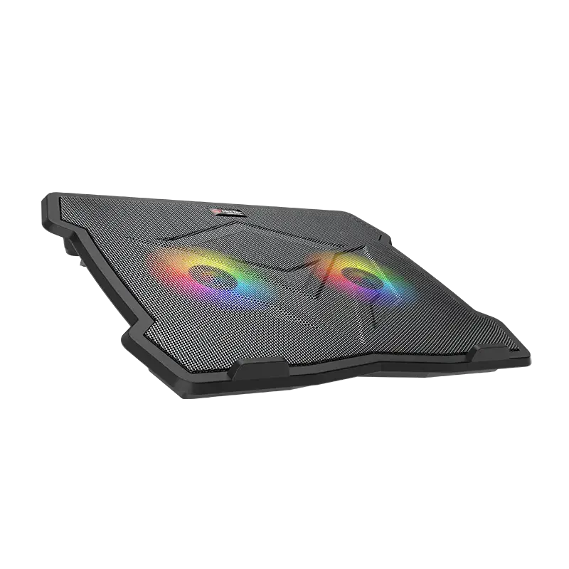 Meetion CP2020 Gaming Laptop Cooling Pad with Dual Silent Fans LED Backlight for 9–14 Inch Laptops 3