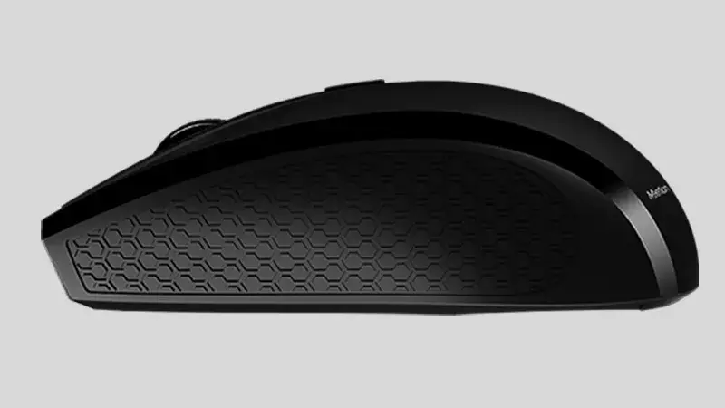 Meetion R560 Black 2.4GHz Wireless Optical Mouse 1600 DPI USB Nano Receiver 1