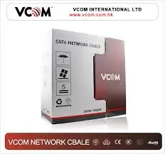 NC624-305 Cat6 FTP Network Cable, 4 Pair, 23AWG, 305m Box – VCOM