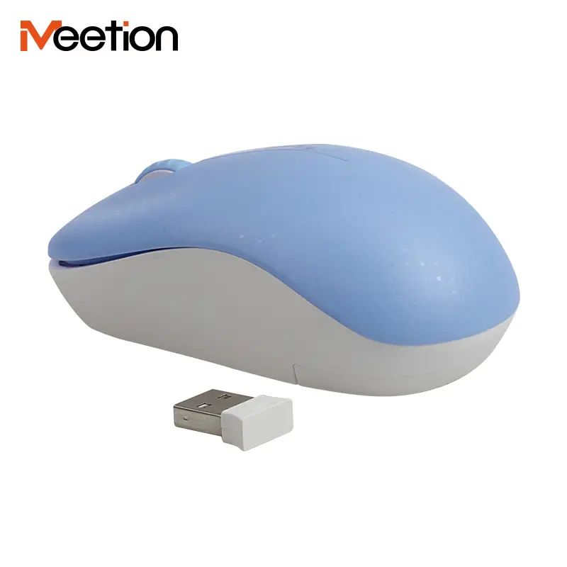 MEETION R545 Wireless Gaming Mouse (Blue & White)