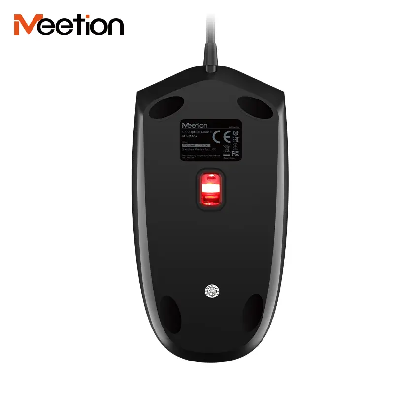 Meetion M362 Wired Optical Mouse 4