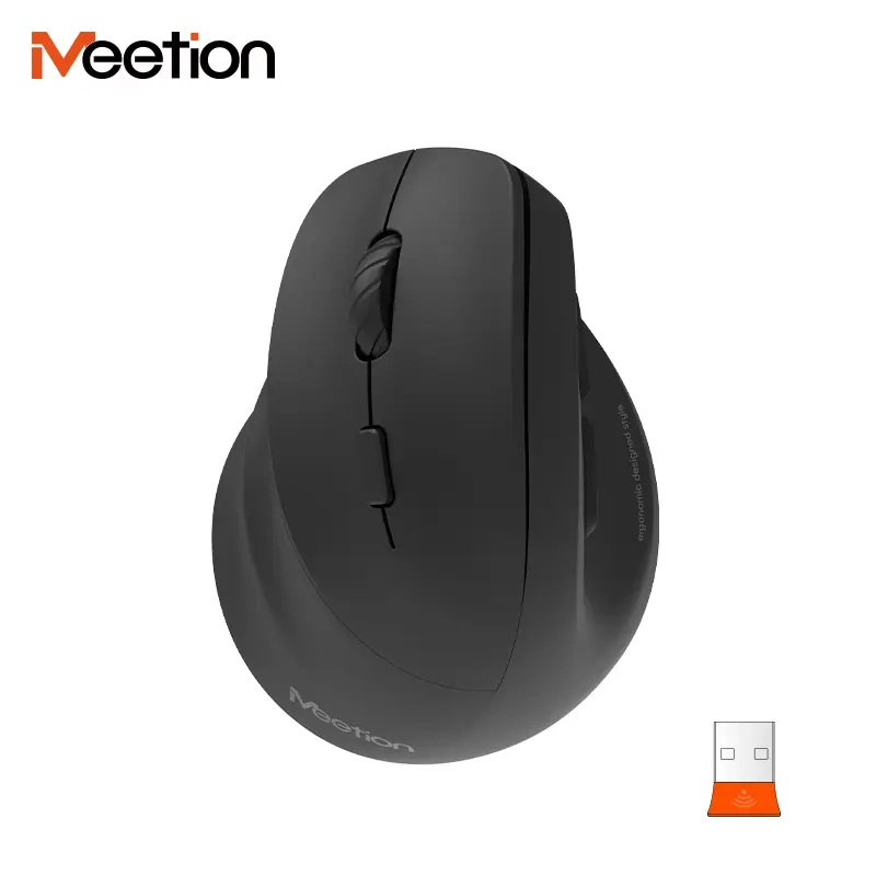 Meetion BTM010L Left-Handed Ergonomic Wireless Bluetooth Mouse