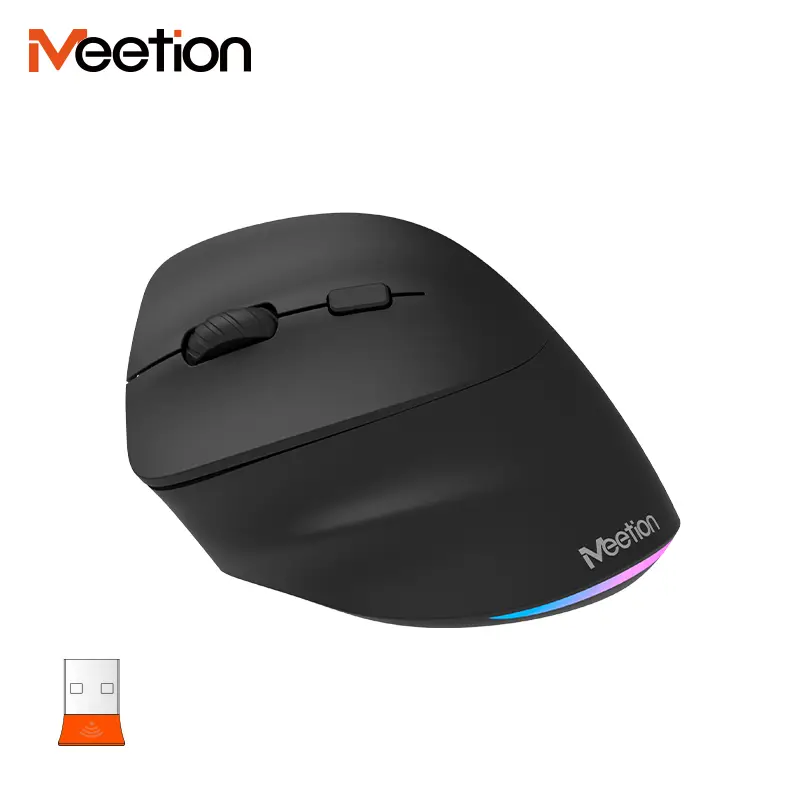 Meetion BTM010L Left-Handed Ergonomic Wireless Bluetooth Mouse 3