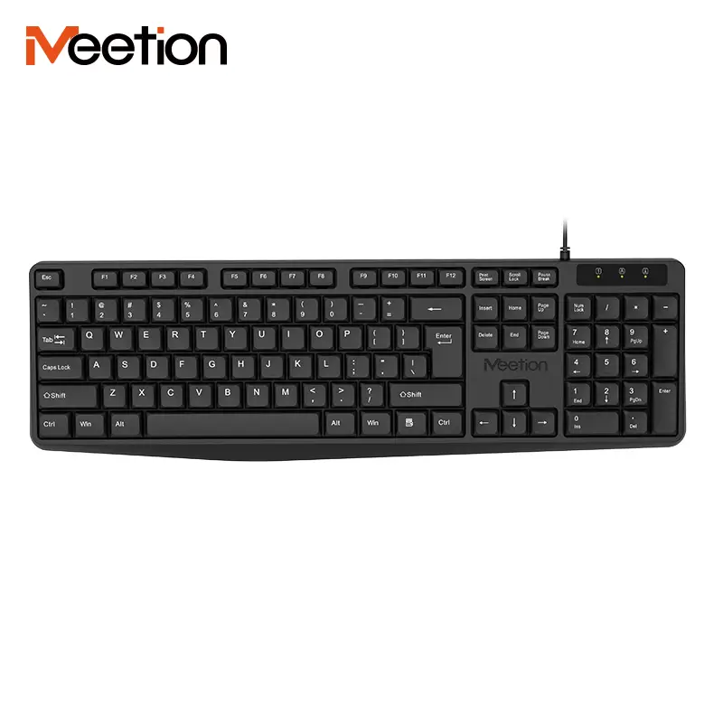 Meetion K200 Standard USB Wired Keyboard