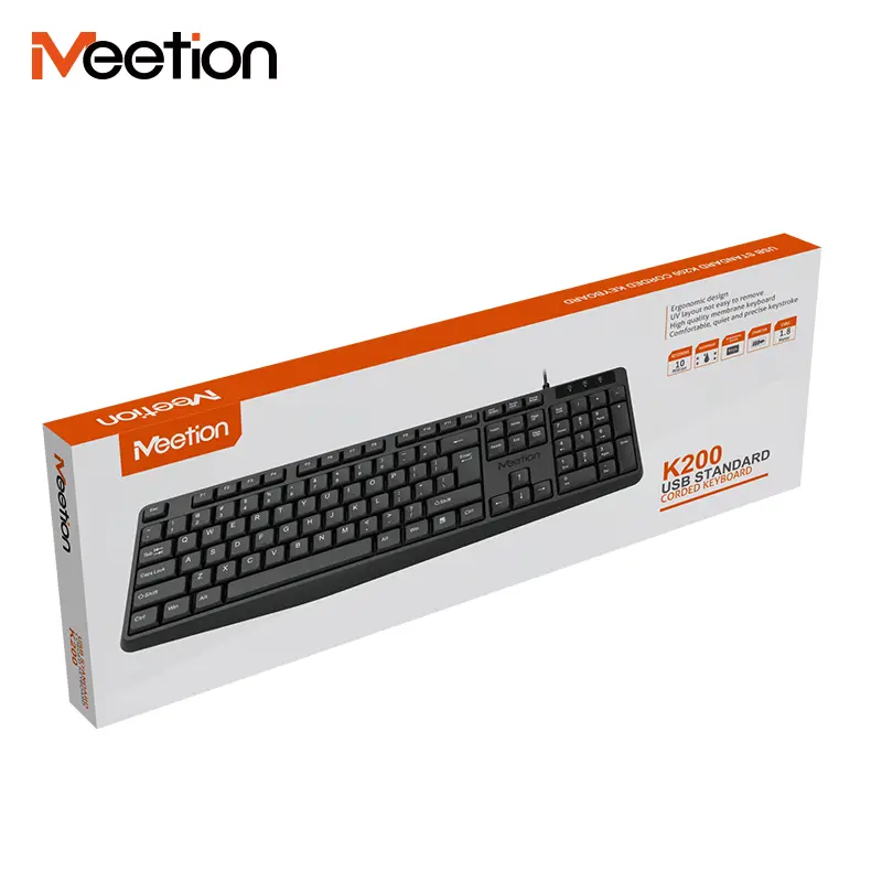 Meetion K200 Standard USB Wired Keyboard 4