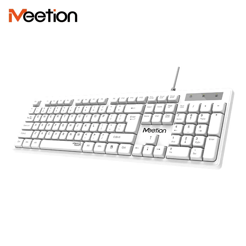 Meetion K300 White USB Wired Keyboard 2