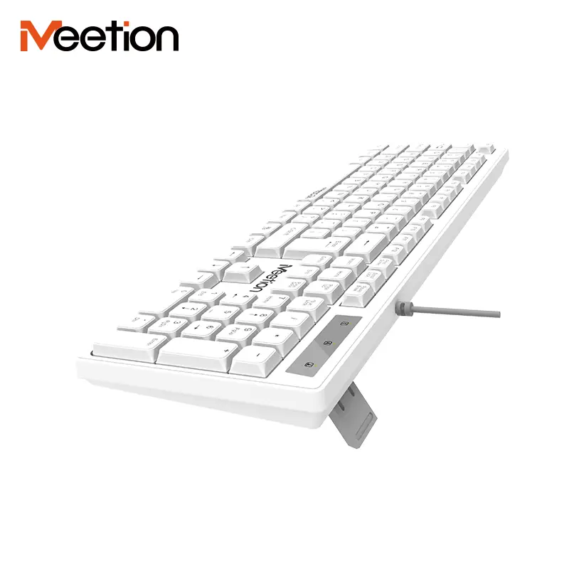 Meetion K300 White USB Wired Keyboard 3
