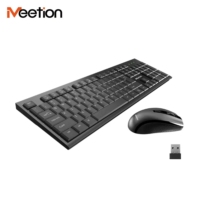 MEETION C4120 Little Black Wireless Keyboard & Mouse Combo