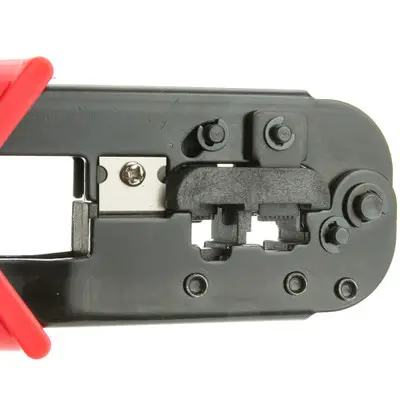 D1902 Network Crimping Tool, 8P+6P RJ45/RJ12/RJ11 Modular Plug Crimper – VCOM 2