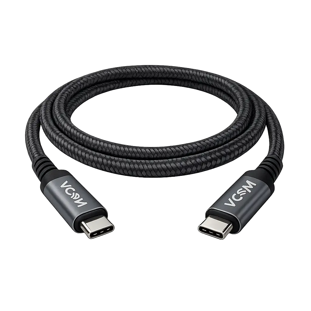 VCOM CU407M-1.0 USB-C to USB-C 100W PD Fast Charging & Data Cable 1M