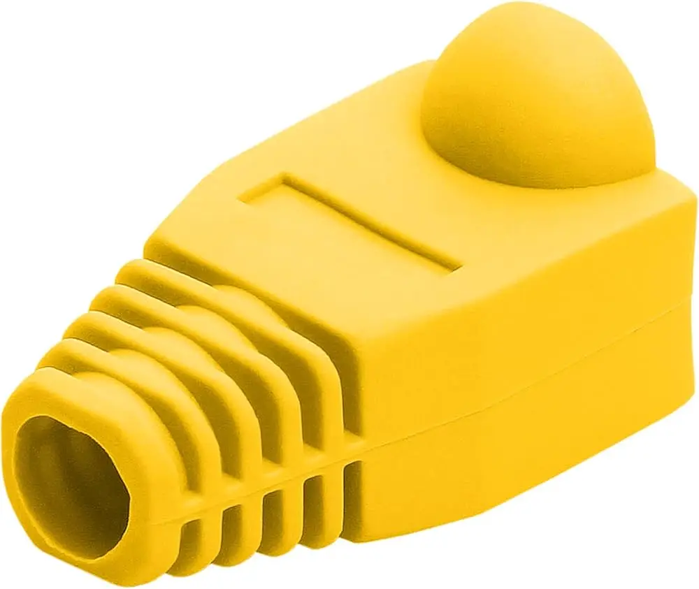 VCOM NM001 RJ45 Cable Boot Yellow 1
