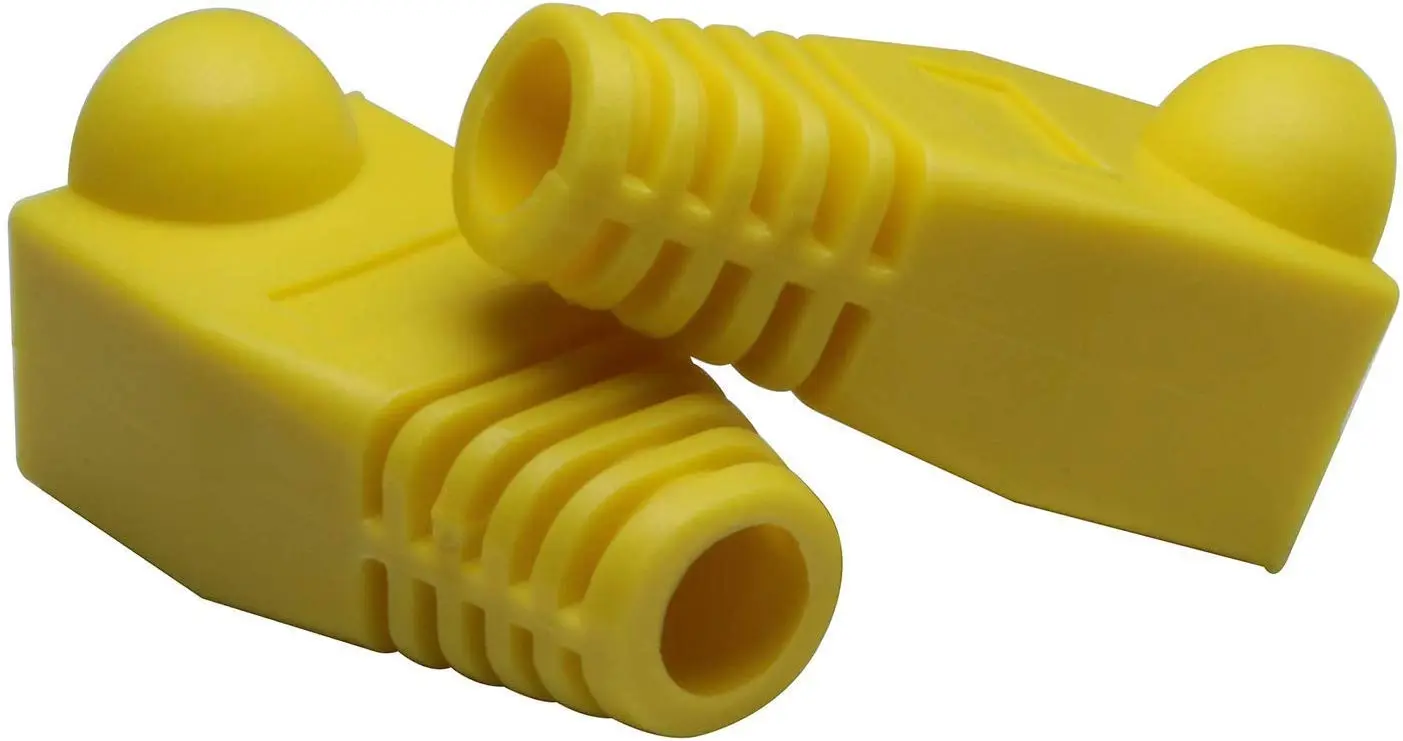 VCOM NM001 RJ45 Cable Boot Yellow 2