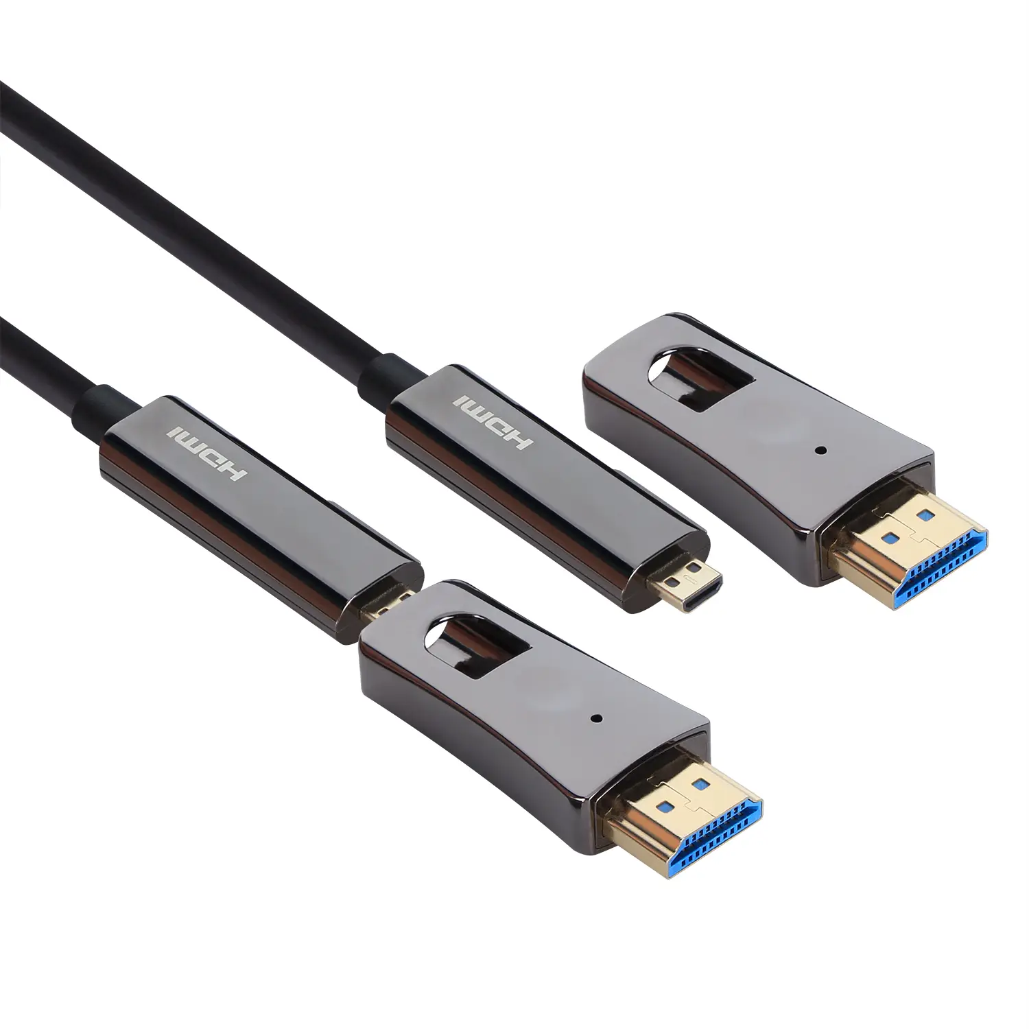 VCOM D3742D-20.0 Active Optical HDMI 2.0 Cable 20M 4K@60Hz 3