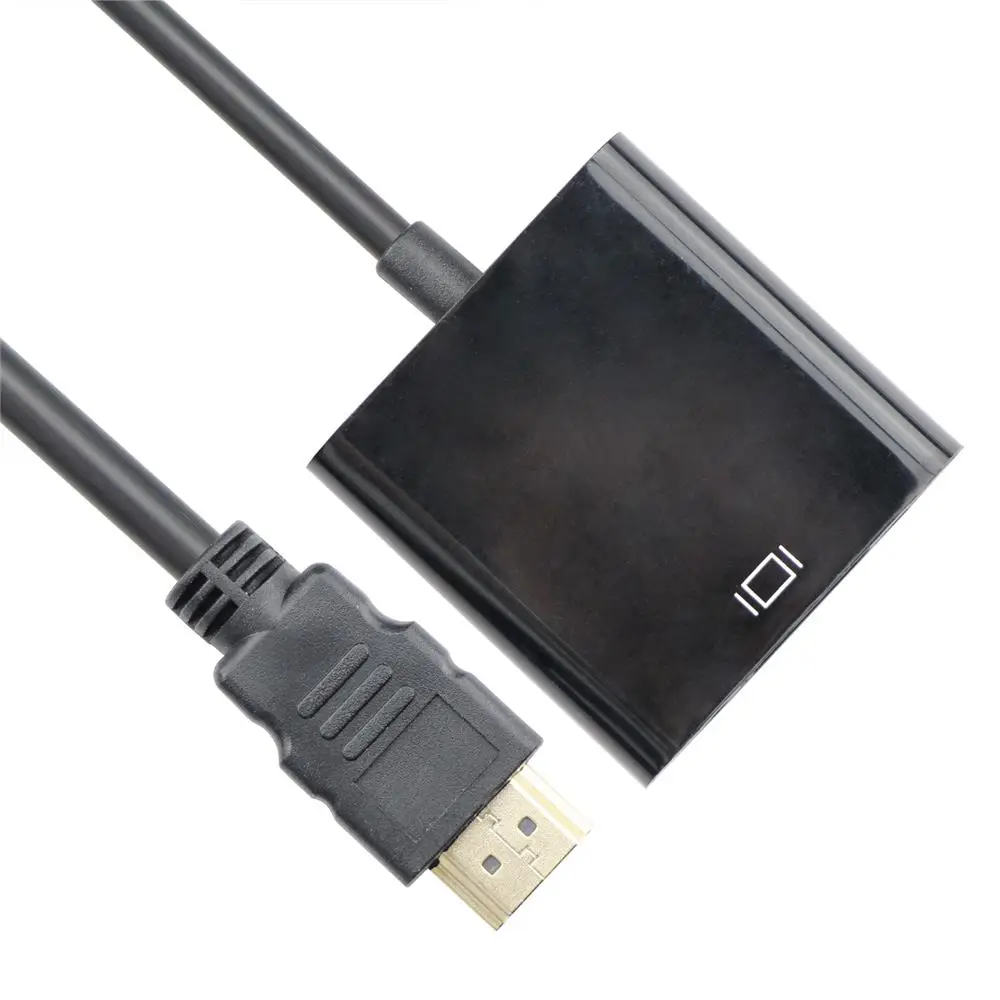 VCOM CG591-B-0.15 HDMI to VGA Active Converter Adapter 0.15M Full HD 1