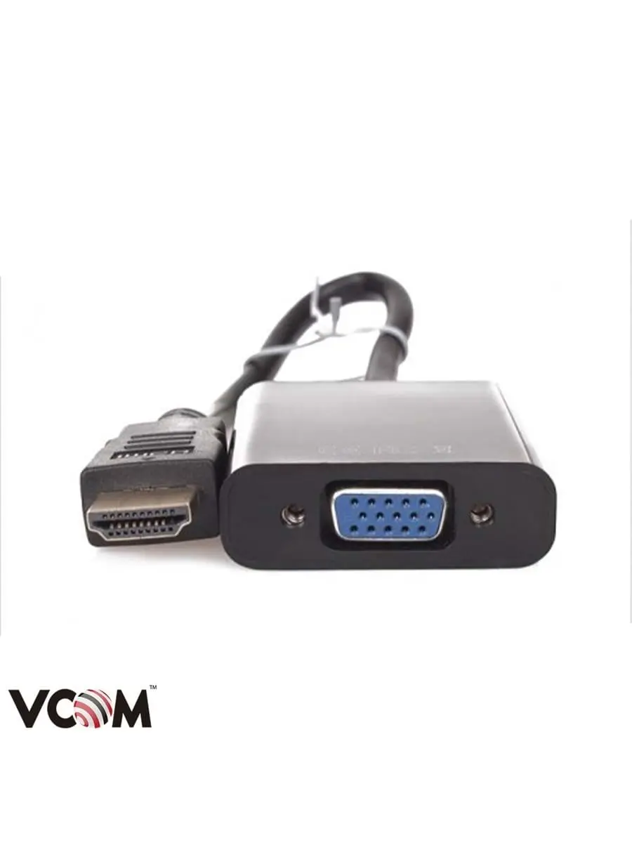 VCOM CG591-B-0.15 HDMI to VGA Active Converter Adapter 0.15M Full HD 3