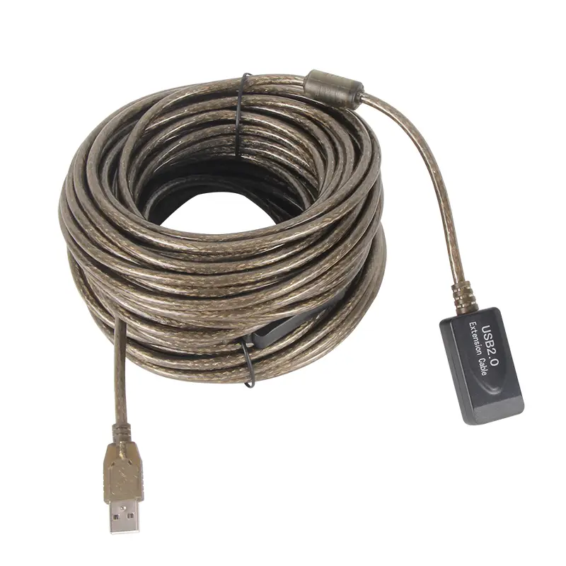 VCOM CU823A-10.0 USB 2.0 Active Extension Cable 10M W/IC 1