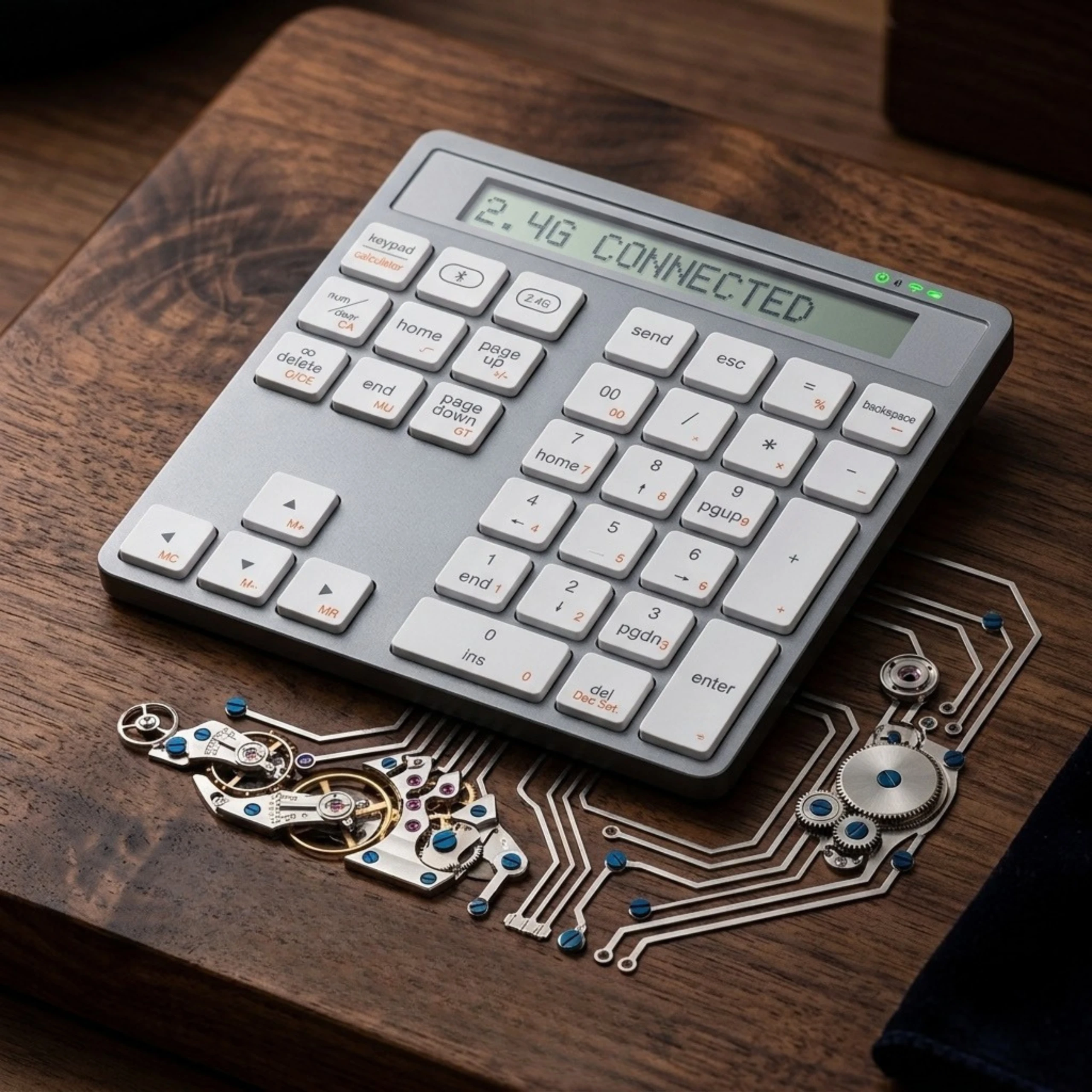 VCOM DK-513 Calculator, Silver – Office & Business Use 0